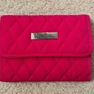 Vera Bradley Euro Wallet in Fuchsia